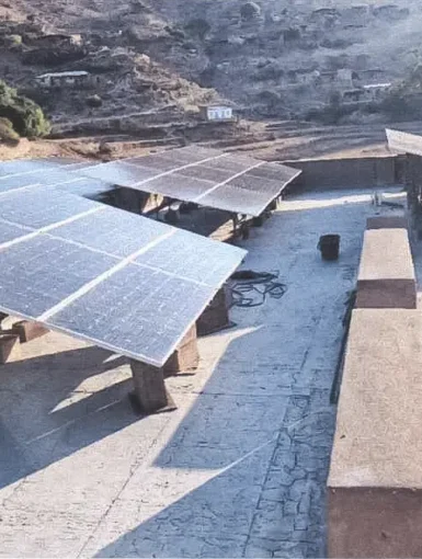 Photovaltaikanlage für das Waisenhaus in Hebo/Eritrea